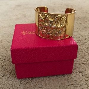 Lilly Pulitzer Gold Metallic Bangle